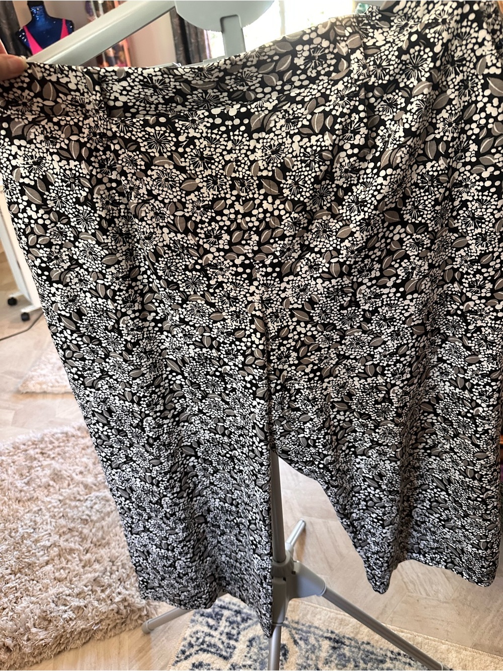 Lands end Cotton wide length Capri